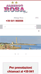 Mobile Screenshot of albergorosa.com